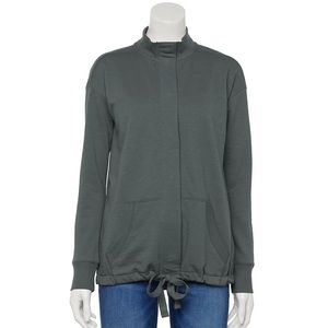 NWT! Women’s Sonoma Snap Front French Terry Jacket